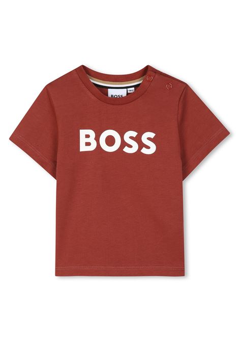 T-shirt con stampa HUGO BOSS KIDS | J5271295G